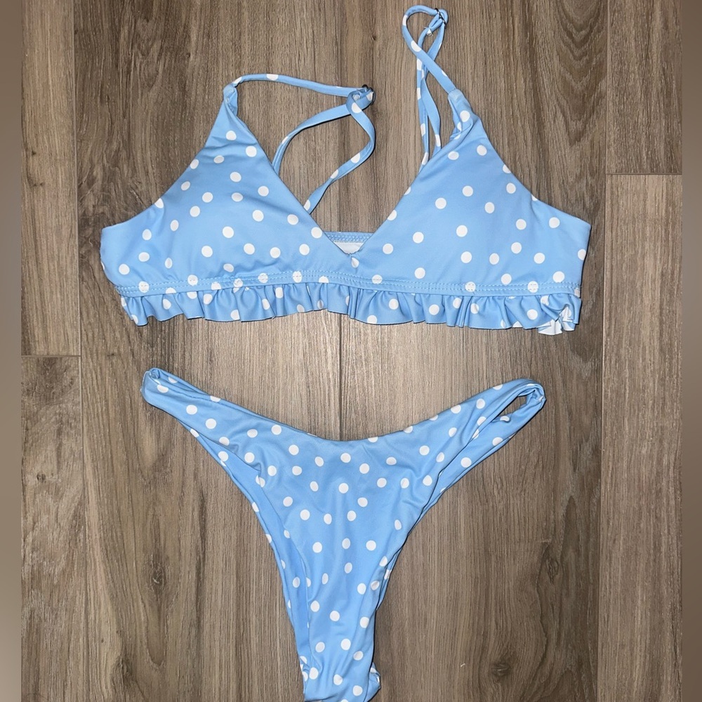 Blue Bikini Set